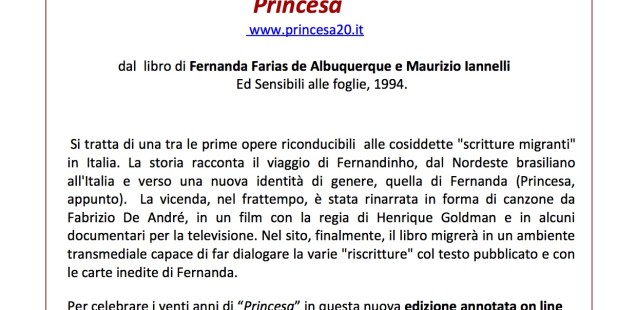 Princesa alla Casa della Memoria e della Storia