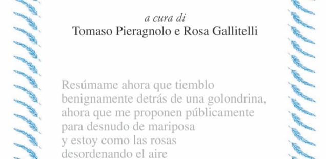 Esce "Come le rose disordinando l'aria" di Eunice Odio. A cura di Tomaso Pieragnolo e Rosa Gallitelli